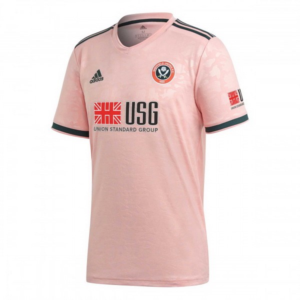 Thailande Maillot Football Sheffield United Exterieur 2020-21 Rose